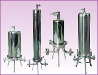 不銹鋼筒式單芯液體過(guò)濾器