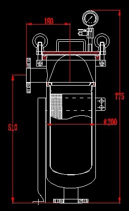 WYDL-1P1S生產尺寸圖